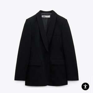 Long Speeve Lapel Zara Blazer